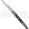 A.G.A. Campolin 12" Brazilian Horn Sicilian Picklock Automatic Knife - Bayonet 1 A.G.A. Campolin 12" Brazilian Horn Sicilian Picklock Automatic Knife - Bayonet -Aga Campolin 12in aga sicilian braz pic cm large