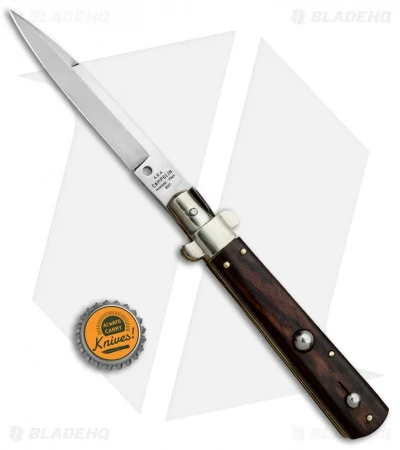 AGA Campolin 10" Frosolone Bayonet Stiletto Knife Cocobolo (4.5" Polish) 7 AGA Campolin 10" Frosolone Bayonet Stiletto Knife Cocobolo (4.5" Polish) - Image 5