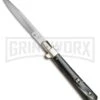 AGA Campolin 11" Stiletto Brazilian Horn Ltd. Edition Automatic Knife - Bayonet 2 AGA Campolin 11" Stiletto Brazilian Horn Ltd. Edition Automatic Knife - Bayonet -Aga Campolin AGA Campolin 11in Frosolone Pick Lock Stiletto Brazilian Horn BHQ 23370 jr large
