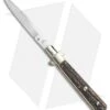 AGA Campolin 13" Italian Frosolone Automatic Knife Stag Horn (6.5" Bayonet) -Aga Campolin AGA Campolin 11in Frosolone Stiletto Stag Horn BHQ 49498 jr