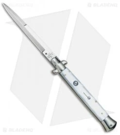 AGA Campolin 11" Picklock Automatic Italian Stiletto Pearlex (5" Satin) 2017