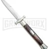 AGA Campolin 13" Stiletto Bat Swinguard Cocobolo Automatic Knife - Bayo 2 AGA Campolin 13" Stiletto Bat Swinguard Cocobolo Automatic Knife - Bayo -Aga Campolin AGA Campolin 13in Bat Swinguard Auto Cocobolo Satin Bayo BHQ 77552 jr large