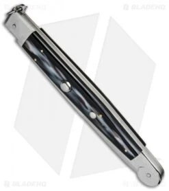 AGA Campolin 16" Sicilian Ring Pull Automatic Sim Horn (7.25" Satin) -Aga Campolin AGA Campolin 16in Sicilan Ring Pull Sim Horn BHQ 71213 jr spine