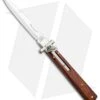 AGA Campolin 9" Dominus Leverlock Automatic Knife Cocobolo (4" Satin) -Aga Campolin AGA Campolin 9in Dominus LL Auto Wood Satin GO DOM23 CW BHQ 97994 jr