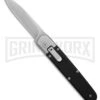 AGA Campolin Baron Black G-10 Automatic Knife - Stonewash Plain -Aga Campolin AGA Campolin Baron Black G10 Automatic Knife Stonewash Plain GX 41409 td large