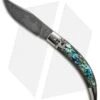 AGA Campolin Diana Lever Lock Automatic Knife Abalone (3.75" Damascus) -Aga Campolin AGA Campolin Diana LL Damascus Abalone BHQ 67442 jr