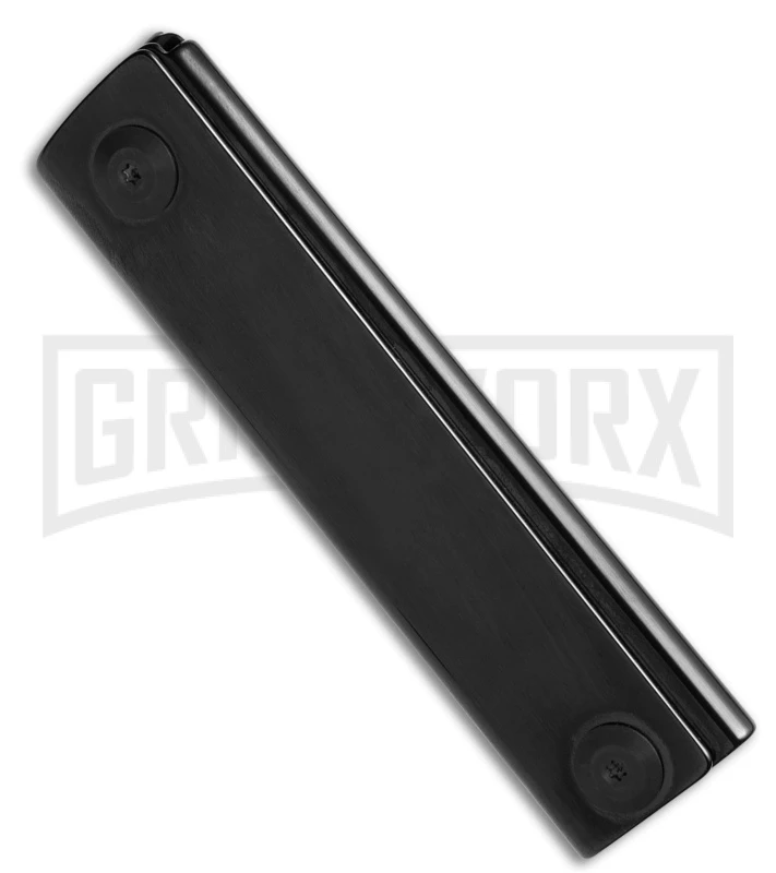 AGA Campolin Dragonfly Black Steel Gravity Knife - Black Plain 5 AGA Campolin Dragonfly Black Steel Gravity Knife - Black Plain - Image 3