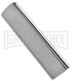 AGA Campolin Dragonfly Silver Steel Gravity Knife - SatinPlain 7 AGA Campolin Dragonfly Silver Steel Gravity Knife - SatinPlain -Aga Campolin AGA Campolin Dragonfly Gravity Knife Silver Steel 2in Satin BHQ 193971 td side 2a large