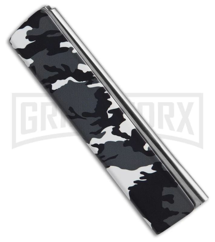 AGA Campolin Dragonfly White Camo Steel Gravity Knife - SatinPlain 5 AGA Campolin Dragonfly White Camo Steel Gravity Knife - SatinPlain - Image 3