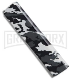 Aga Campolin -Aga Campolin AGA Campolin Dragonfly Gravity Knife White Camo Steel 2in Satin BHQ 202258 td spine gx large