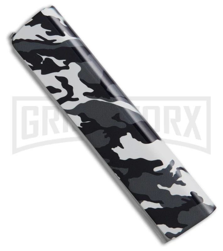 AGA Campolin Dragonfly White Camo Steel Gravity Knife - SatinPlain 4 AGA Campolin Dragonfly White Camo Steel Gravity Knife - SatinPlain - Image 2