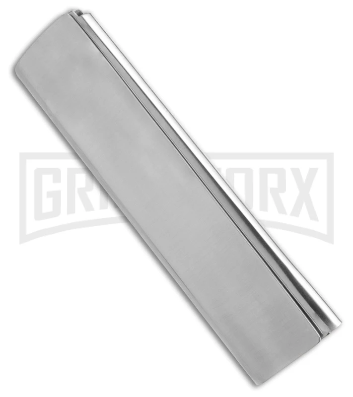 AGA Campolin Dragonfly Silver Steel Gravity Knife - Black Stonewash Plain 5 AGA Campolin Dragonfly Silver Steel Gravity Knife - Black Stonewash Plain - Image 3