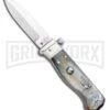 AGA Campolin Piccolo Brazilian Horn Italian Automatic Knife - Satin Plain 2 AGA Campolin Piccolo Brazilian Horn Italian Automatic Knife - Satin Plain -Aga Campolin AGA Campolin Piccolo Italian Stiletto Automatic Knife Brazilian Horn Satin BHQ 99413 ns large
