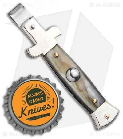 AGA Campolin Stiletto Money Clip (Honey Horn) 6 AGA Campolin Stiletto Money Clip (Honey Horn) - Image 4