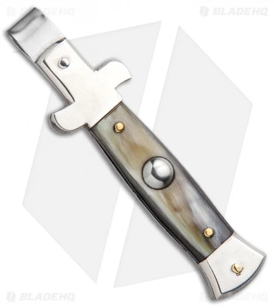 AGA Campolin Stiletto Money Clip (Honey Horn) 3 AGA Campolin Stiletto Money Clip (Honey Horn)