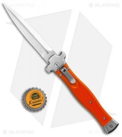 AGA Campolin Zero Dagger Leverlock Automatic Knife Orange G-10 (3.75" Satin) 9 AGA Campolin Zero Dagger Leverlock Automatic Knife Orange G-10 (3.75" Satin) -Aga Campolin AGA Campolin Zero Dagger Leverlock Auto Orange G 10 Satin AGA01O SD BHQ 94617 jr bottlecap