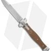 AGA Campolin Zero Italian Leverlock Automatic Knife Brown G-10 (3.75" Satin) -Aga Campolin AGA Campolin Zero G 10 Brown SW AGA01M SB BP 20044 jr