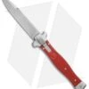AGA Campolin Zero Italian Leverlock Automatic Knife Red G-10 (3.75" Stonewash) -Aga Campolin AGA Campolin Zero G 10 Red SW AGA01R SWB BP 20046 jr