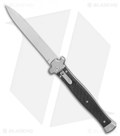 AGA Campolin Zero+ Italian Leverlock Automatic Knife CF (4.5" Bayo M390) 3 AGA Campolin Zero+ Italian Leverlock Automatic Knife CF (4.5" Bayo M390)