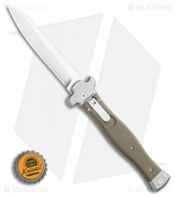 AGA Campolin Zero Reverse Tanto Leverlock Automatic Green G-10 (4" Satin) 9 AGA Campolin Zero Reverse Tanto Leverlock Automatic Green G-10 (4" Satin) -Aga Campolin AGA Campolin Zero Reverse Tanto Leverlock Automatic Green G 10 3.75 Satin AGA01V ST BHQ 116873 LS Bottlecap