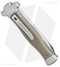 AGA Campolin Zero Reverse Tanto Leverlock Automatic Green G-10 (4" Satin) 8 AGA Campolin Zero Reverse Tanto Leverlock Automatic Green G-10 (4" Satin) -Aga Campolin AGA Campolin Zero Reverse Tanto Leverlock Automatic Green G 10 3.75 Satin AGA01V ST BHQ 116873 LS Side