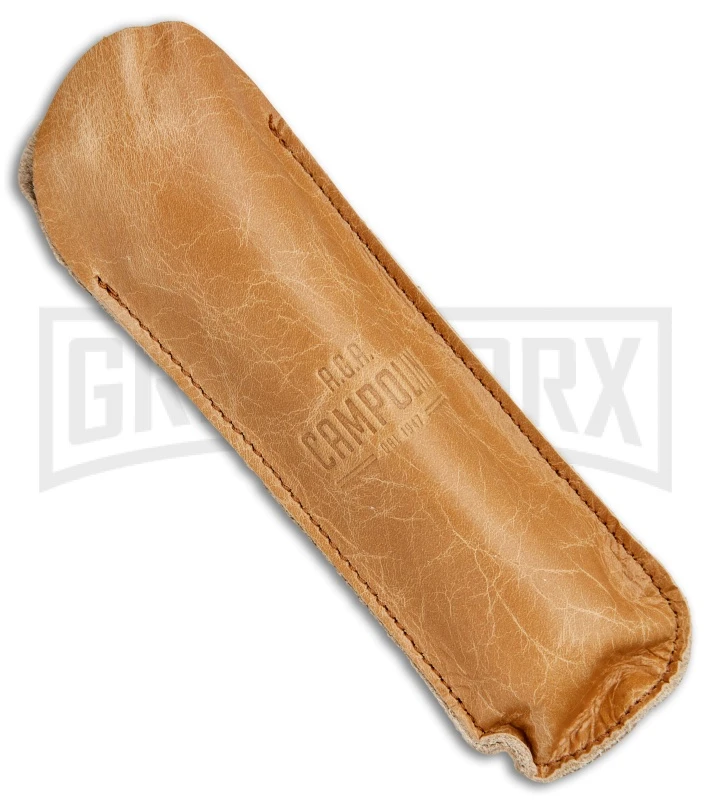 AGA Campolin 11" Frosolone Stag/Brass Stiletto Automatic Knife - Bayonet 6 AGA Campolin 11" Frosolone Stag/Brass Stiletto Automatic Knife - Bayonet - Image 4