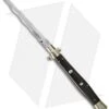 AGA Campolin 13" Ebony Wood Automatic Knife Italian Stiletto (Kriss) -Aga Campolin aga 13in ebony pick kriss cm