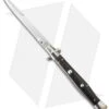 AGA Campolin 13" Picklock Automatic Italian Stiletto Ebony Wood (6" Satin Bayo) -Aga Campolin aga 13in picklock ebony bayo cm
