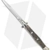 AGA Campolin 13" Picklock Automatic Italian Stiletto Ram Horn (6" Satin Bayo) -Aga Campolin aga 13in picklock ram bayo cm