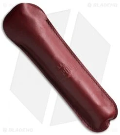 AGA Campolin 13" Picklock Automatic Italian Stiletto Stag Horn (6" Satin Bayo) -Aga Campolin aga 13in picklock stag bayo sheath cm