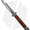 AGA Campolin 9" Maltese Cross Stiletto Automatic Cocobolo (4" Bayonet) -Aga Campolin aga 9in maltese cocobolo