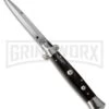 AGA Campolin 10" Brazilian Horn Picklock Stiletto Automatic Knife -Bayonet -Aga Campolin aga brazil horn picklock large