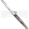 A.G.A. Campolin 9" Sicilian Ring Pull Brazilian Horn Automatic Knife - Bayonet -Aga Campolin frank b stilletos 9in brazilian ring pull large