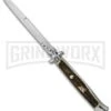 A.G.A. Campolin 18" Stag Horn Automatic Stiletto Knife (Bayonet) -Aga Campolin frank b stillettos 18 stag bayo satin bolsters large