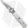 AGA Campolin 7.5" Calibro Humpback Automatic White Pearlex (3.4" Satin) -Aga Campolin white pearlex calibro humpback jm